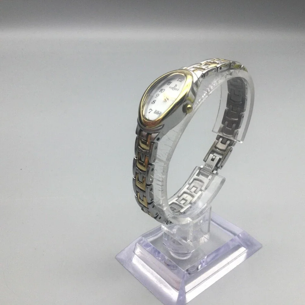 Berenger H.M.S Womens Watch 17mm Two Tone Stainless Steel New Battery 6.5